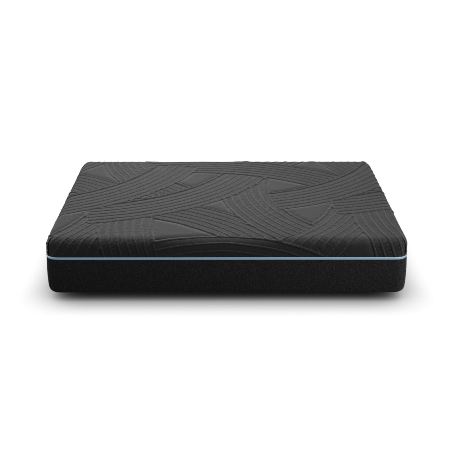 Firm PowerCool 11.5" Hybrid Mattress With Ventilated Memory Foam Pillow(s) And Adjustable Base Featuring Integrated Cooling Fans, Side View