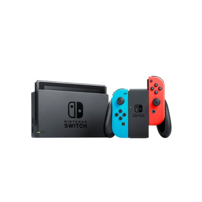 Nintendo - Switch With Neon Blue And Neon Red Joy‑Con, Manufacture Photo 2