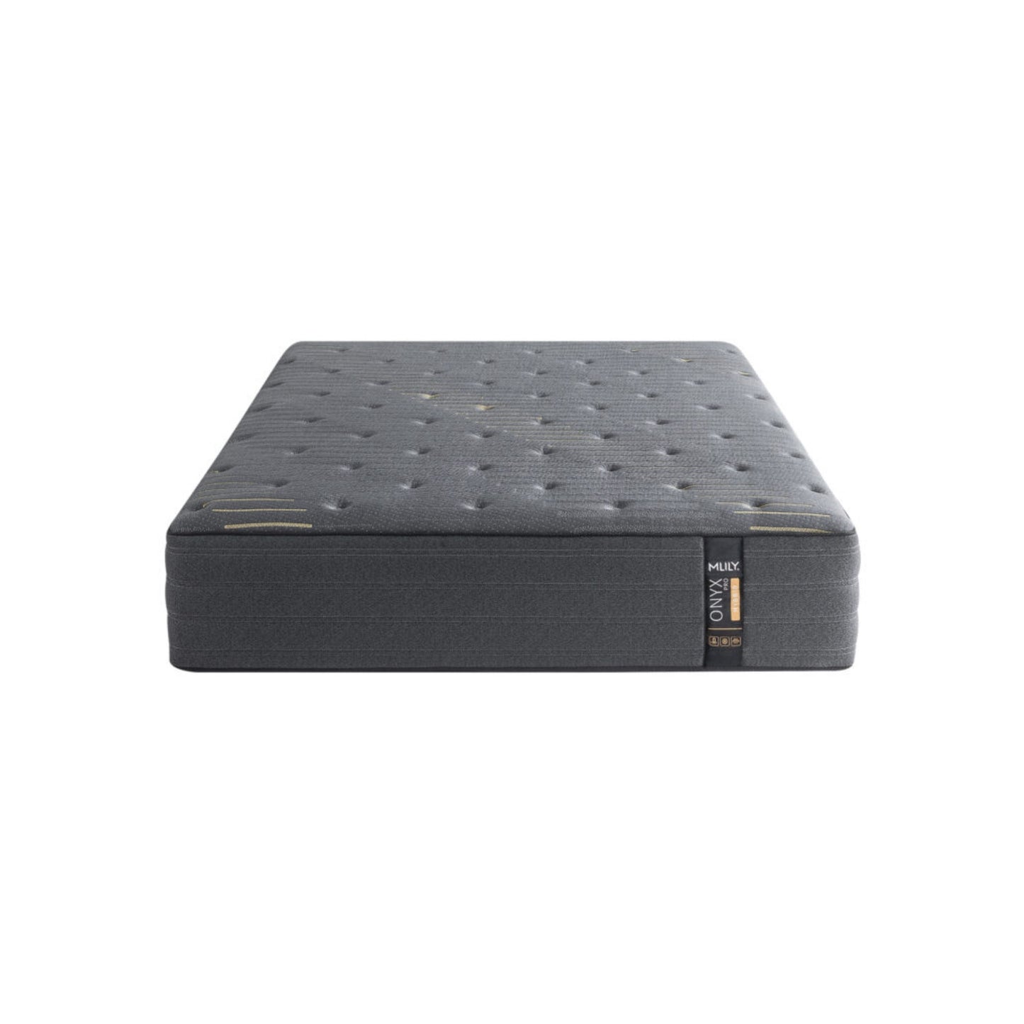 ONYX Pro 13" Hybrid Mattress With Copper Infused Memory Foam, Front View