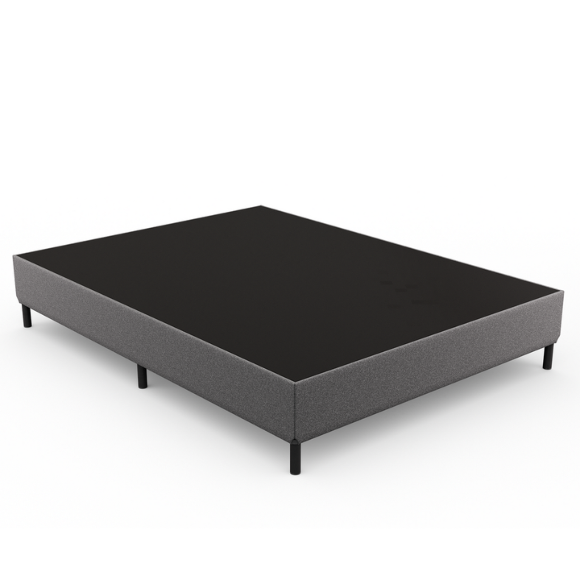 Doms 14" Box Spring With Legs, Corner View