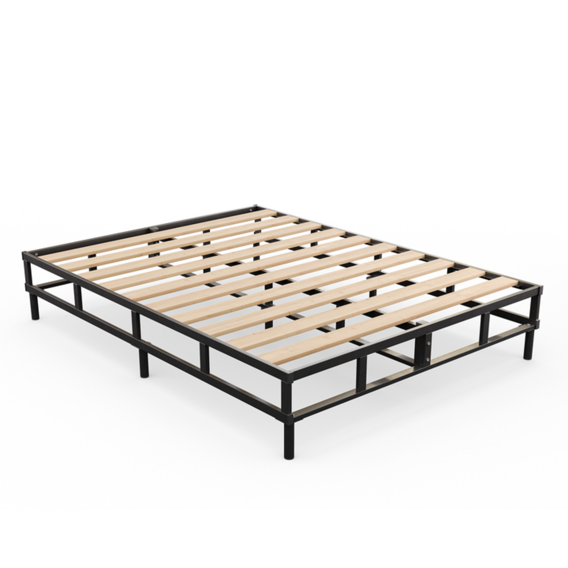 Doms 14" Box Spring With Legs, Detailed View